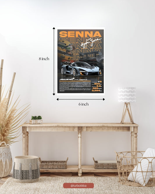 McLaren Senna - Wall Poster