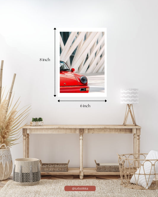 1988 Porsche 911 - Wall Poster