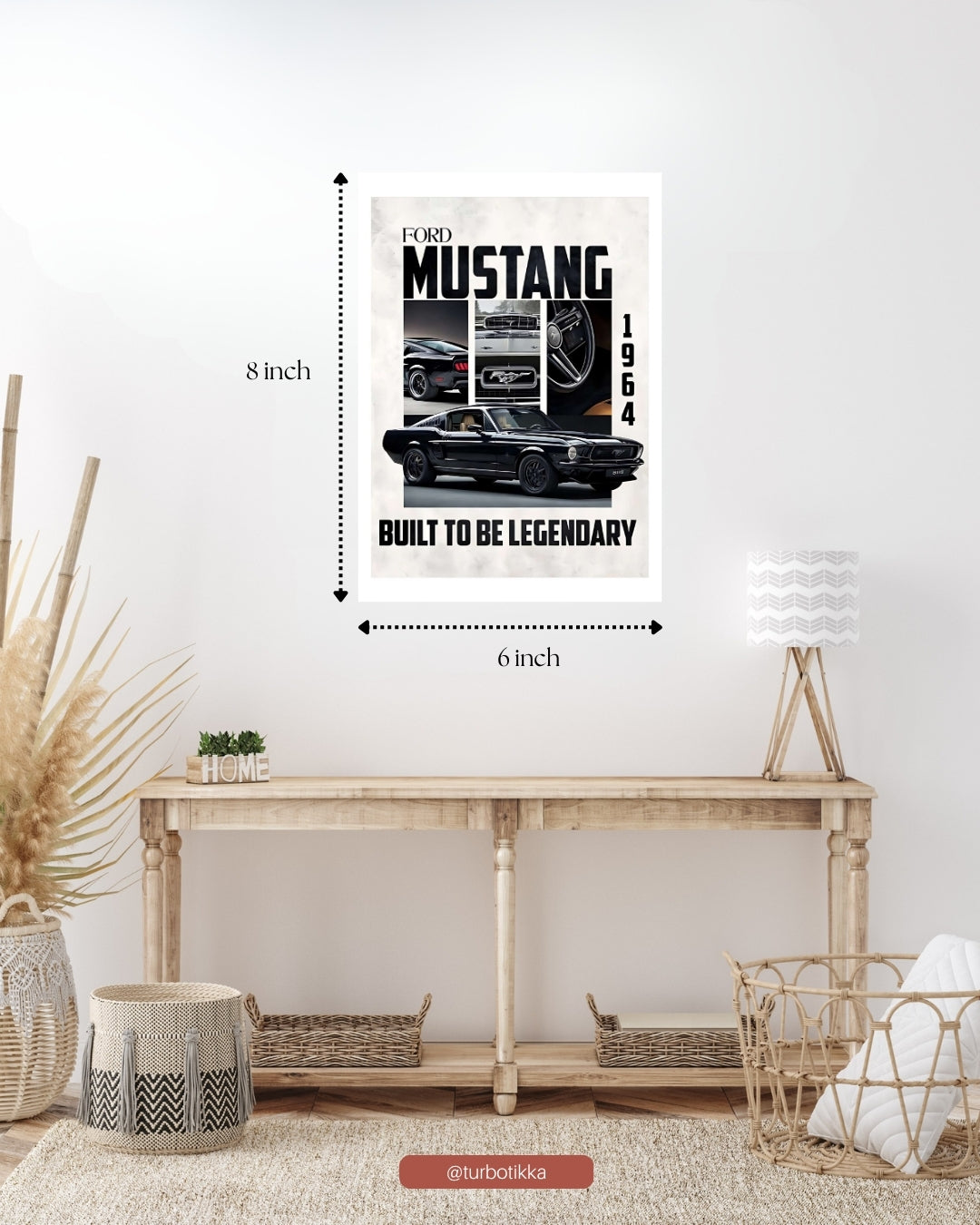 1964 Ford Mustang - Wall Poster