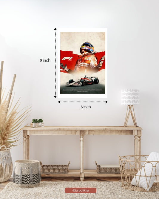 Formula 1 Ayrton Senna - Wall Poster