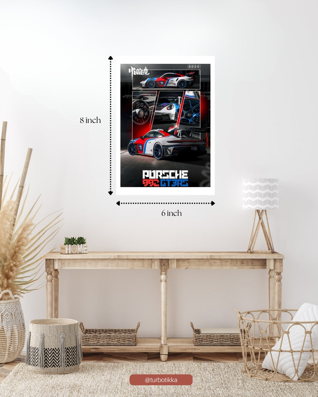 Porsche 922 GT3 RS - Wall Poster